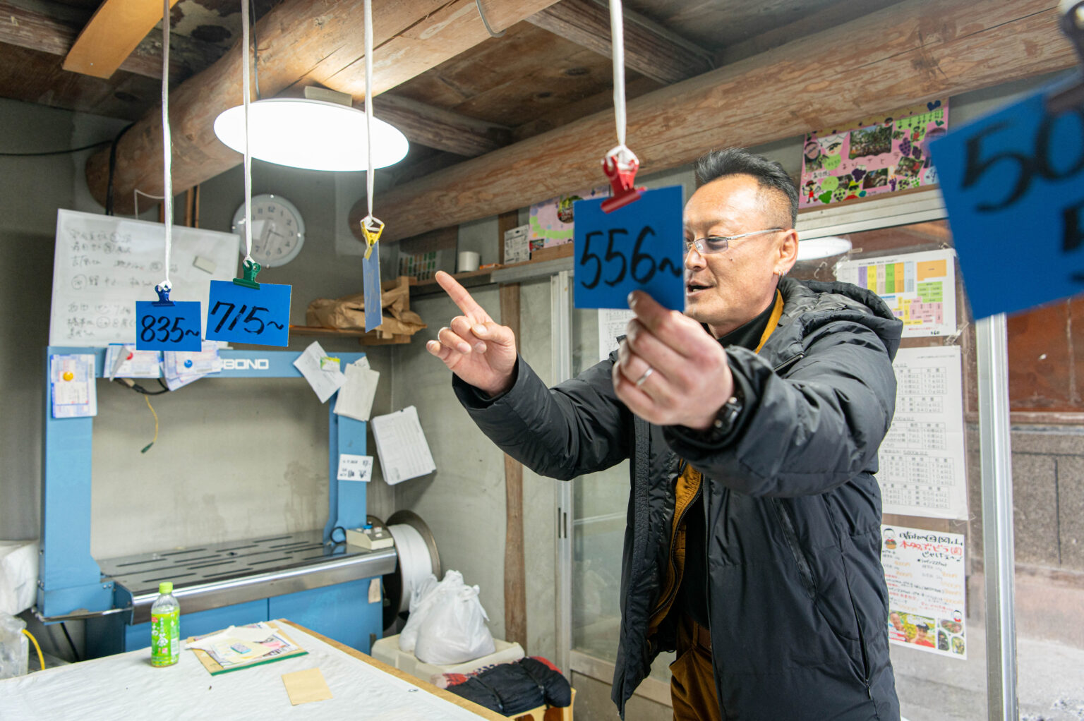 ブドウ栽培の様子