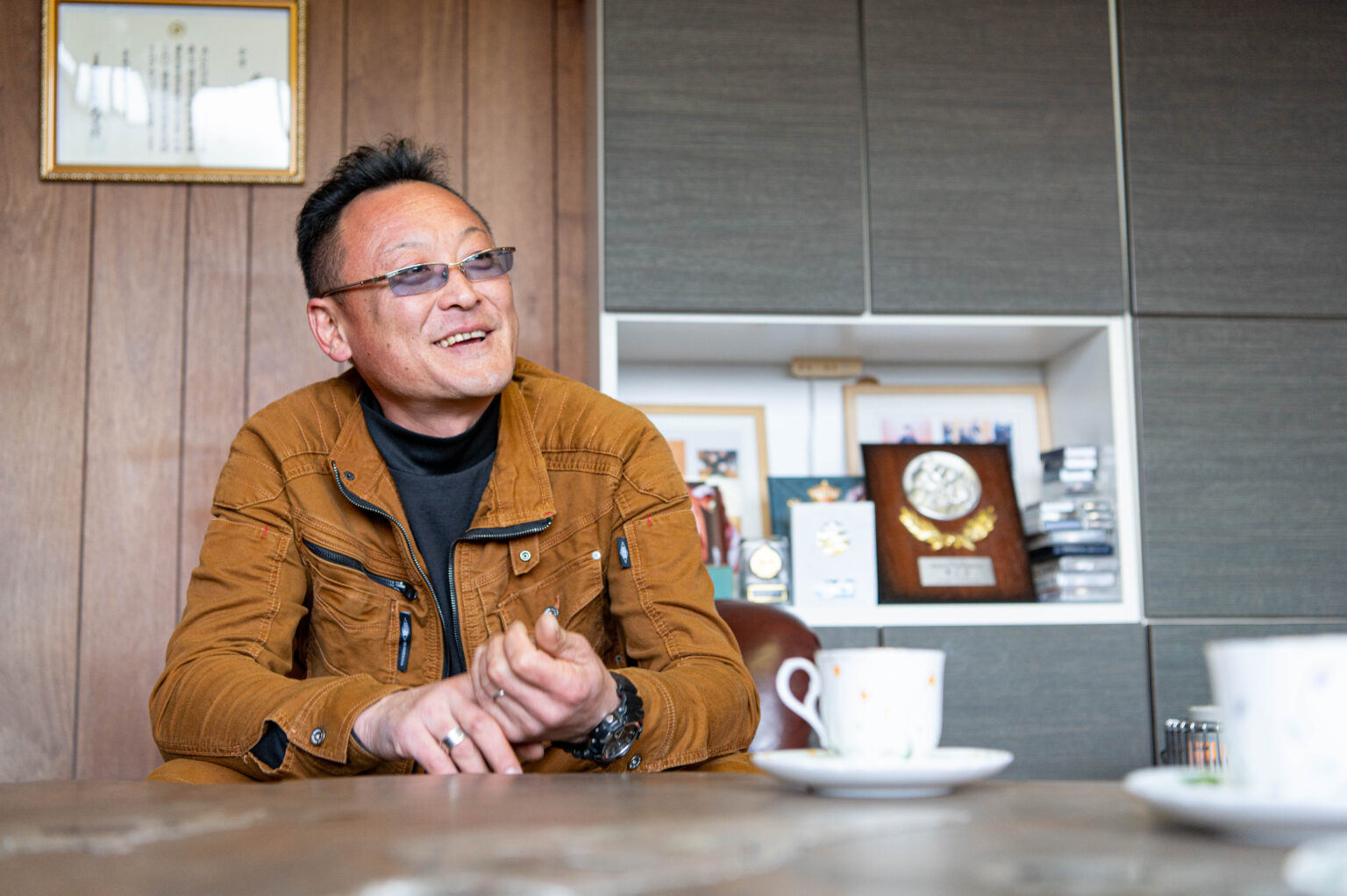 ブドウ栽培の様子