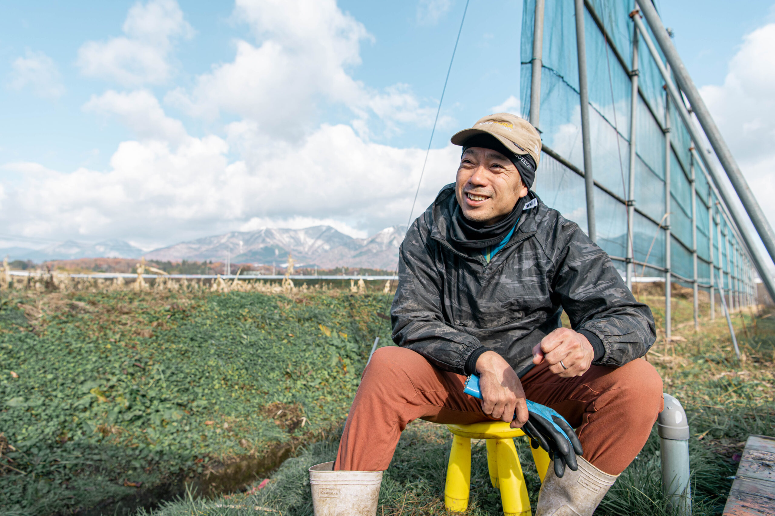 高畠望さん ～まにわの農家手帖～ - 真庭で農業